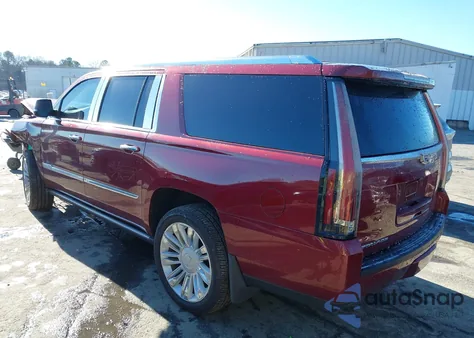 2018 Cadillac Escalade Esv Platinum z USA, uszkodzony, nr VIN 1GYS4KKJ7JR266668